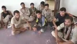 صورة من مقطع الفيديو المتداول لاعتقال العناصر الإخوانية