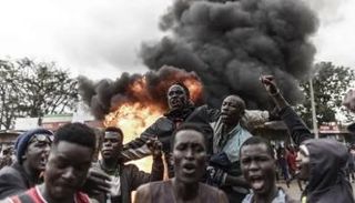 أعمال العنف اندلعت عقب إعلان نتائج الانتخابات