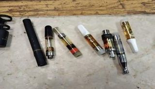 صورة للمخدرات المضبوطة