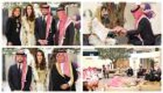 بالصور.. خطوبة ولي عهد الأردن