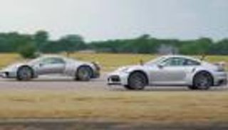 فيديو بورشه 911 توربو أس في مواجهة شقيقتها 918 سبايدر.. من يفوز؟