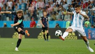 هدف لمنتخب كرواتيا في مرمى الأرجنتين