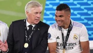 أنشيلوتي وكاسيميرو مع ريال مدريد