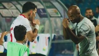 احتفال شيكابالا وزيزو