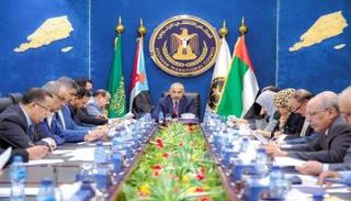 جانب من اجتماع المجلس الانتقالي 