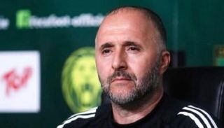 جمال بلماضي مدرب منتخب الجزائر