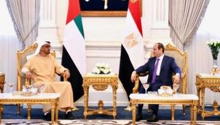 قمة الشيخ محمد بن زايد آل نهيان والرئيس عبدالفتاح السيسي