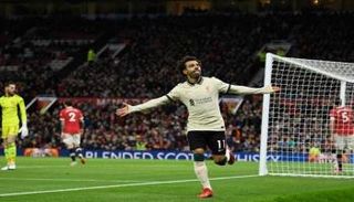 محمد صلاح نجم ليفربول ضد مانشستر يونايتد