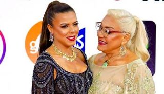 ناهد السباعي ووالدتها ناهد فريد شوقي- أرشيفية