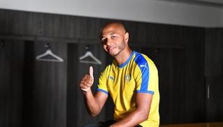 ياسين براهيمي نجم منتخب الجزائر وفريق الغرافة