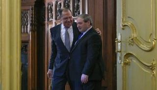 لقاء وزيري خارجية سوريا وروسيا