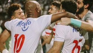 فرحة لاعبي الزمالك