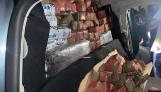 الشحنة بعد ضبطها