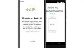 خاصية نقل البيانات من أندرويد إلى آيفون