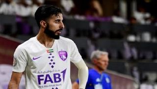 بندر الأحبابي لاعب العين الإماراتي