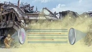 صورة تخيلية لطريقة عمل عباءة التخفي الجديدة