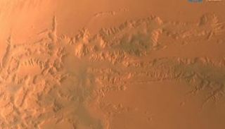 صورة التقطتها مركبة فضائية صينية لكوكب المريخ- أرشيفية