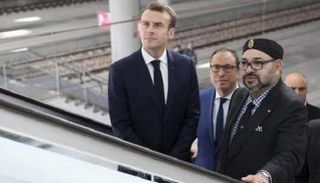 لقاء سابق يجمع العاهل المغربي والرئيس الفرنسي