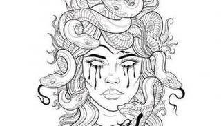 وشم ميدوسا الأسطورة اليونانية