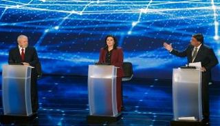 جانب من مناظرة انتخابات الرئاسة البرازيلية