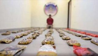 الوافد المصري بعد ضبطه 