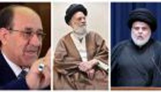 الحائري والمالكي والصدر.. 3 أسماء فجرت أزمة العراق الأخيرة