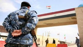 إحدى المنافذ الحدودية العراقية 