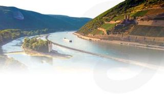 نهر الراين شريان حيوي للنقل في ألمانيا