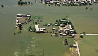 الفيضانات غمرت ثلث مساحة باكستان