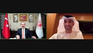 وزير دولة للتجارة الخارجية الإماراتي ووزير التجارة التركي