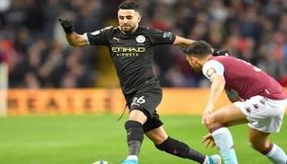 رياض محرز لاعب مانشستر سيتي الإنجليزي