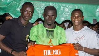 آليو ديانج لاعب الأهلي المصري