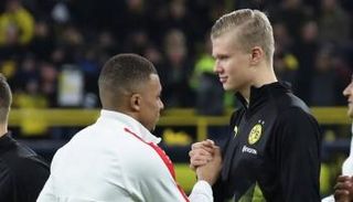 هالاند ومبابي 