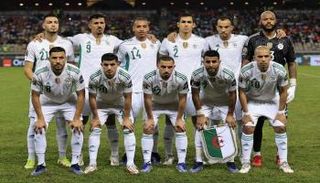 لاعبو منتخب الجزائر