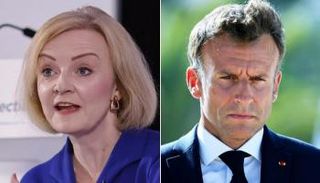 ماكرون وليز تراس