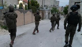 الجيش الإسرائيلي في شوارع الضفة الغربية-أرشيفية