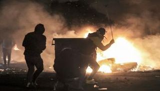 اشتباكات سابقة بين فلسطينيين وقوات إسرائيلية بالضفة - أرشيفية