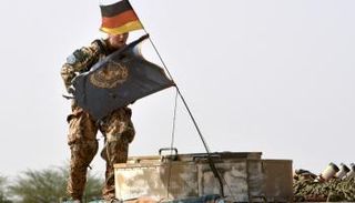 جندي ألماني من بعثة مينوسما الأممية في مالي