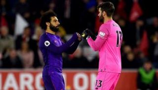 محمد صلاح وأليسون