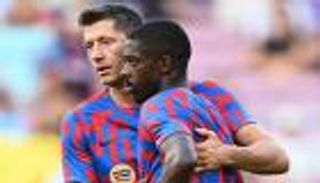 ماذا طلب ليفاندوفسكي من ديمبلي في برشلونة؟