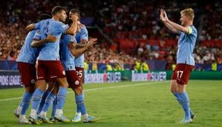 مانشستر سيتي يضرب بقوة في دوري أبطال أوروبا