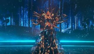 من العرض الأخير لفرقة 