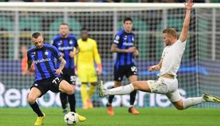 من مباراة إنتر ميلان ضد بايرن ميونخ في دوري أبطال أوروبا