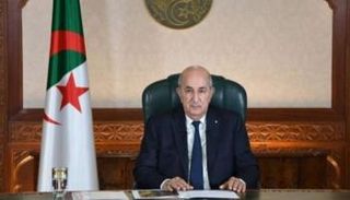 الرئيس الجزائري عبد المجيد تبون