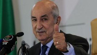 الرئيس الجزائري عبدالمجيد تبون
