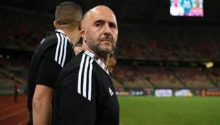 جمال بلماضي مدرب منتخب الجزائر