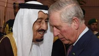 الملك سلمان والملك تشارلز الثالث في لقاء سابق-أرشيفية