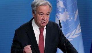 الأمين العام للأمم المتحدة أنطونيو غوتيريش 