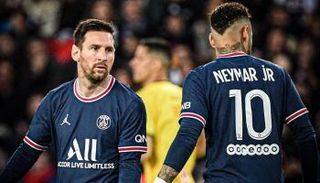 ليونيل ميسي ونيمار دا سيلفا في باريس سان جيرمان