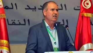 نور الدين الطبوبي الأمين العام للاتحاد العام التونسي للشغل - أرشيفية